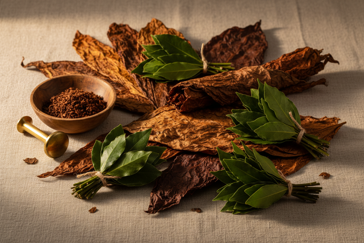 Tobacco and Bay Leaf