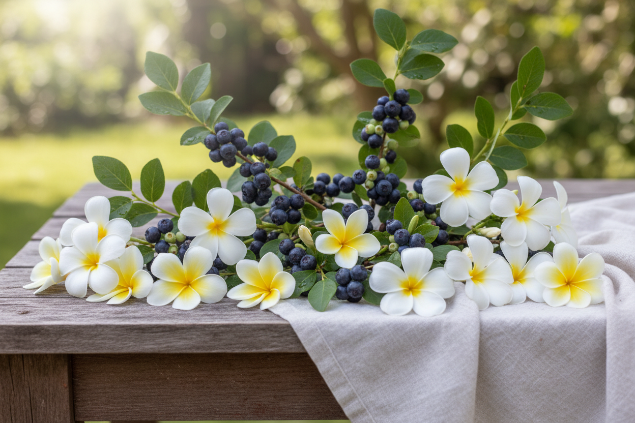 Huckleberry & Plumeria no candle